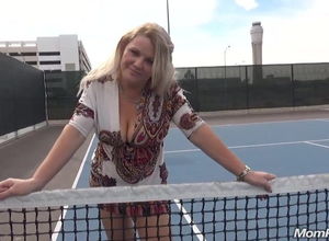 Tennis court sex